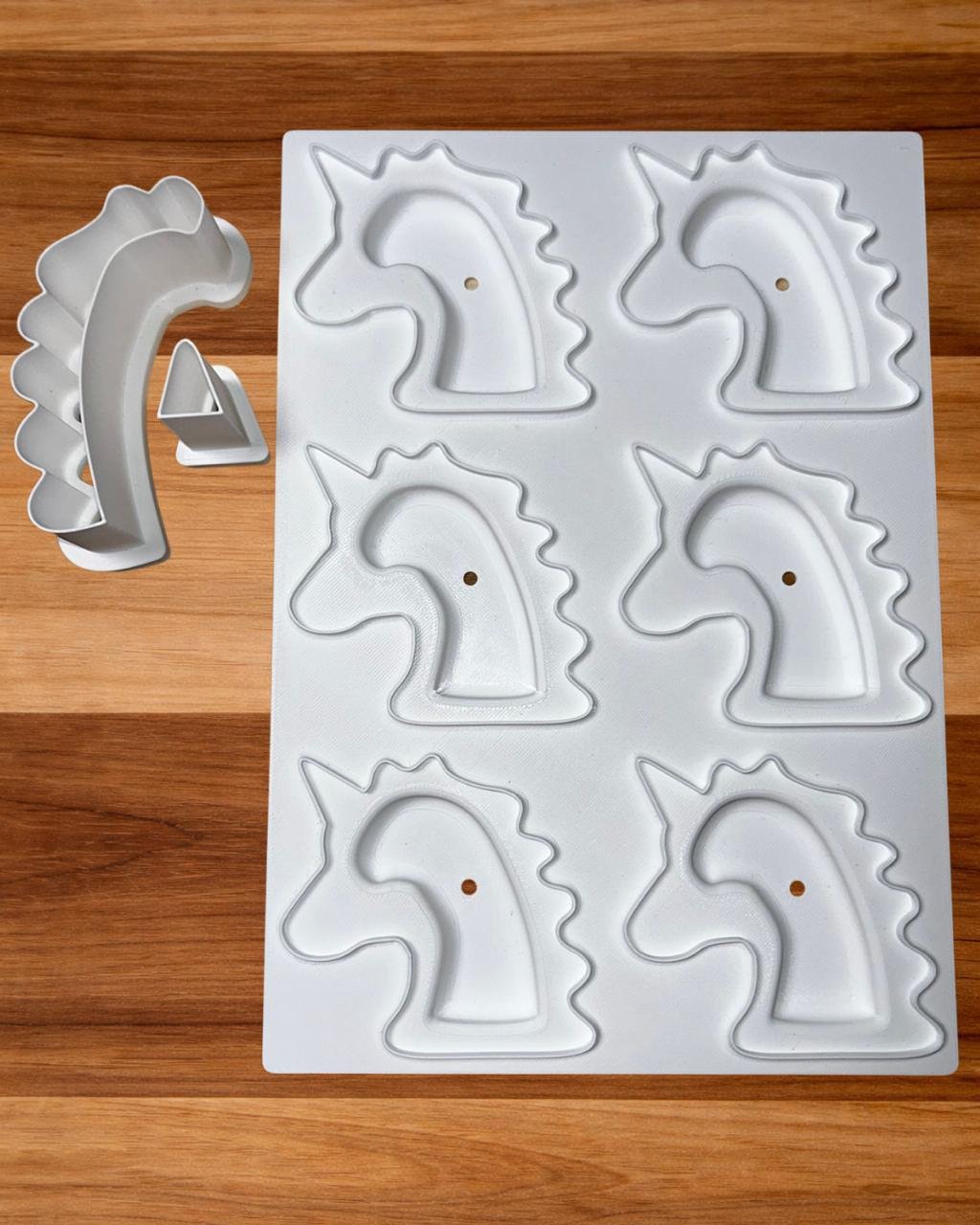 Forma de ravioli unicórnio infantil